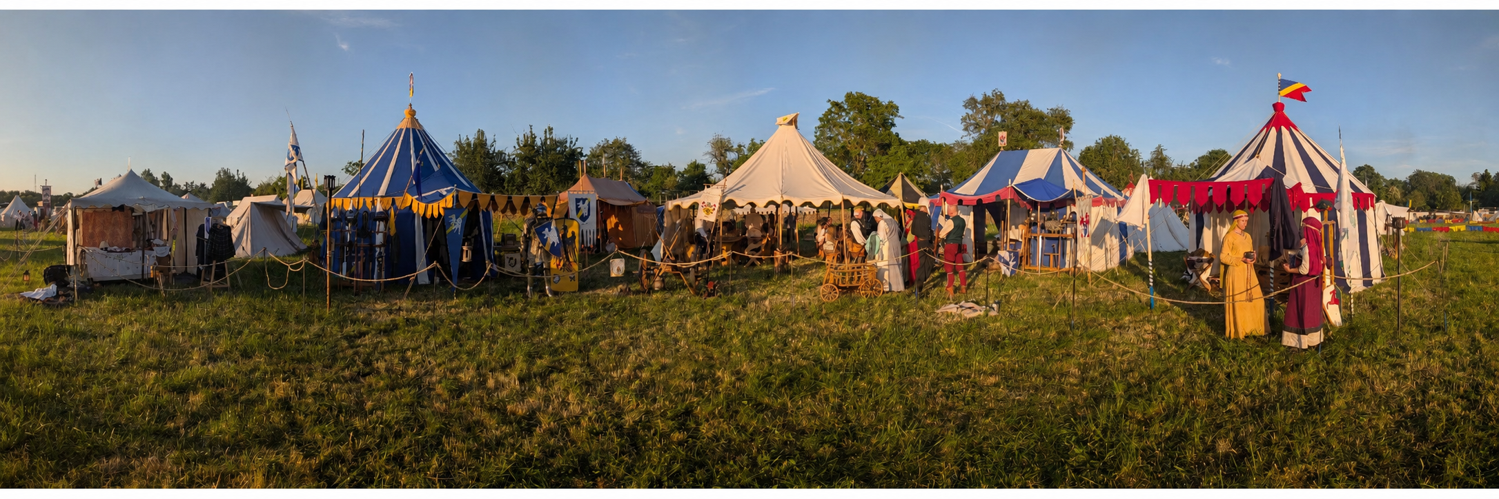 Lager auf dem Mittelaltermarkt in Philippsburg 2026